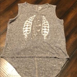 Feather Tank Top